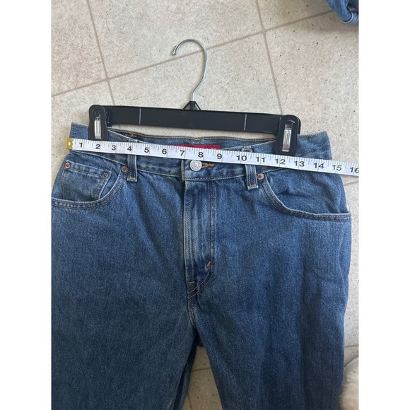 Levi's 550 Jeans Size 10 M Relaxed Tapered Blue Denim - Picture 6 of 7